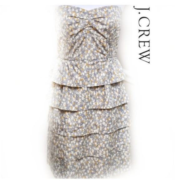 J. Crew Dresses & Skirts - J. CREW Poplin Brynn Dress Abstract Print